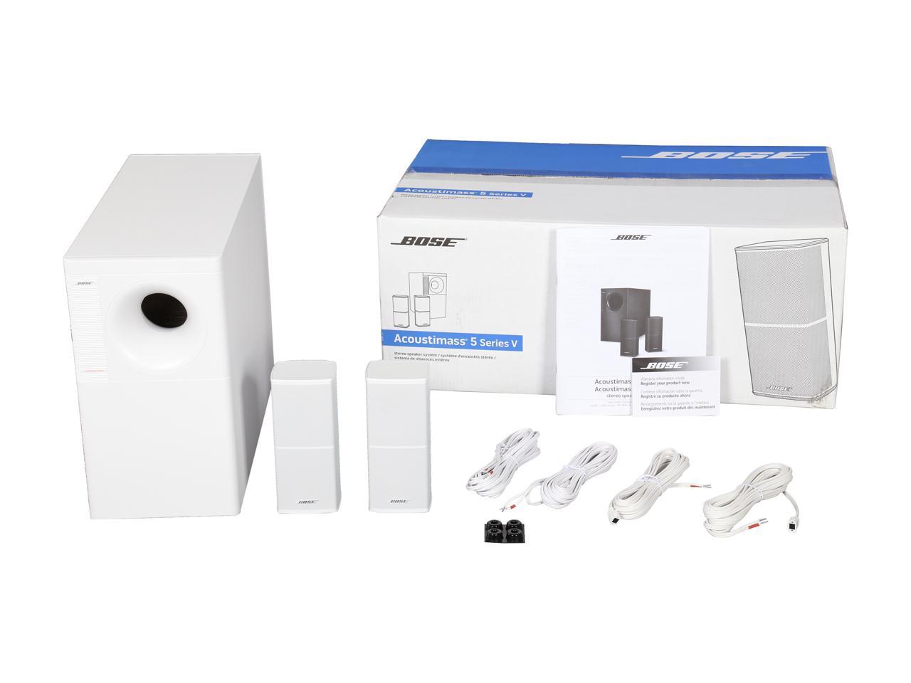 BOSE ACOUSTIMASS5VW - Bose Acoustimass 5 Series V Lautsprechersystem