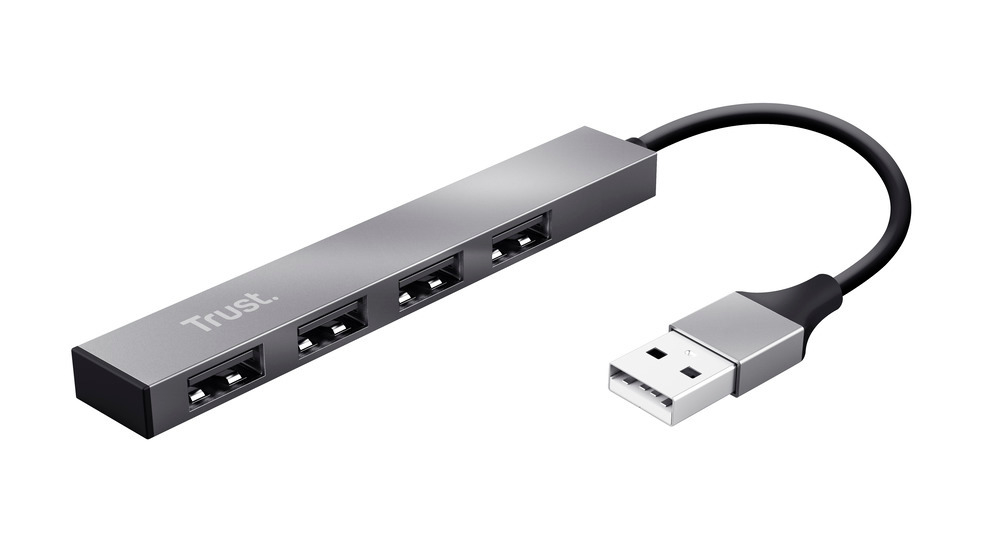 TRUST 23786 - Trust Halyx 4-Port USB Hub