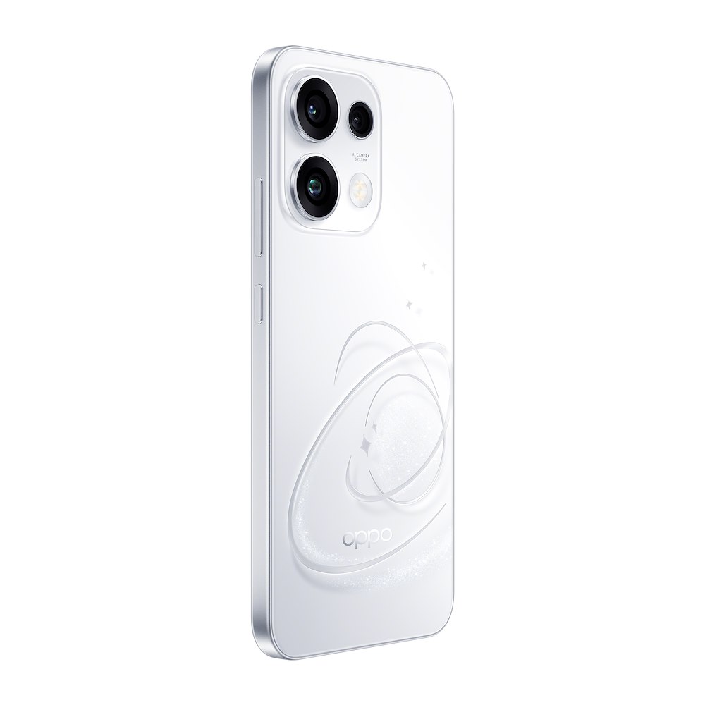 OPPO RENO16F5GPOPWHITE - Smartphone 5G mit Triple-Kamera