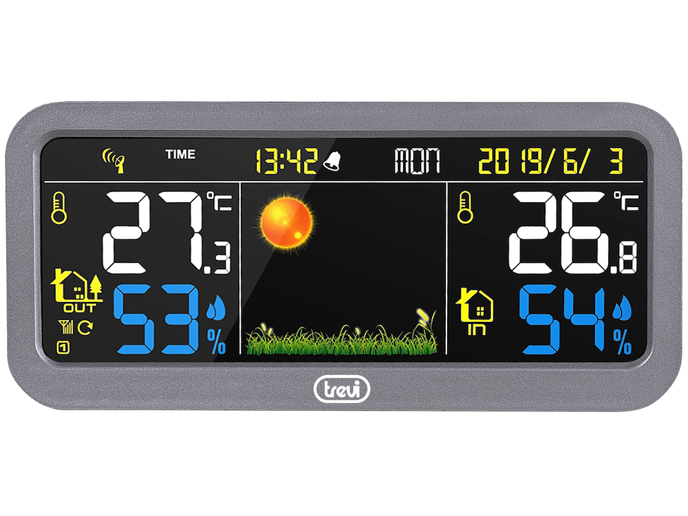 TREVI 0ME3P2010 - Wetterstation mit Sensor Trevi ME 3P20 RC
