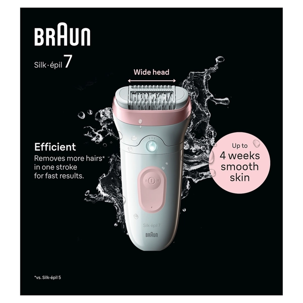 Braun SE7000 - Silk-épil 7 Wet & Dry Epilierer