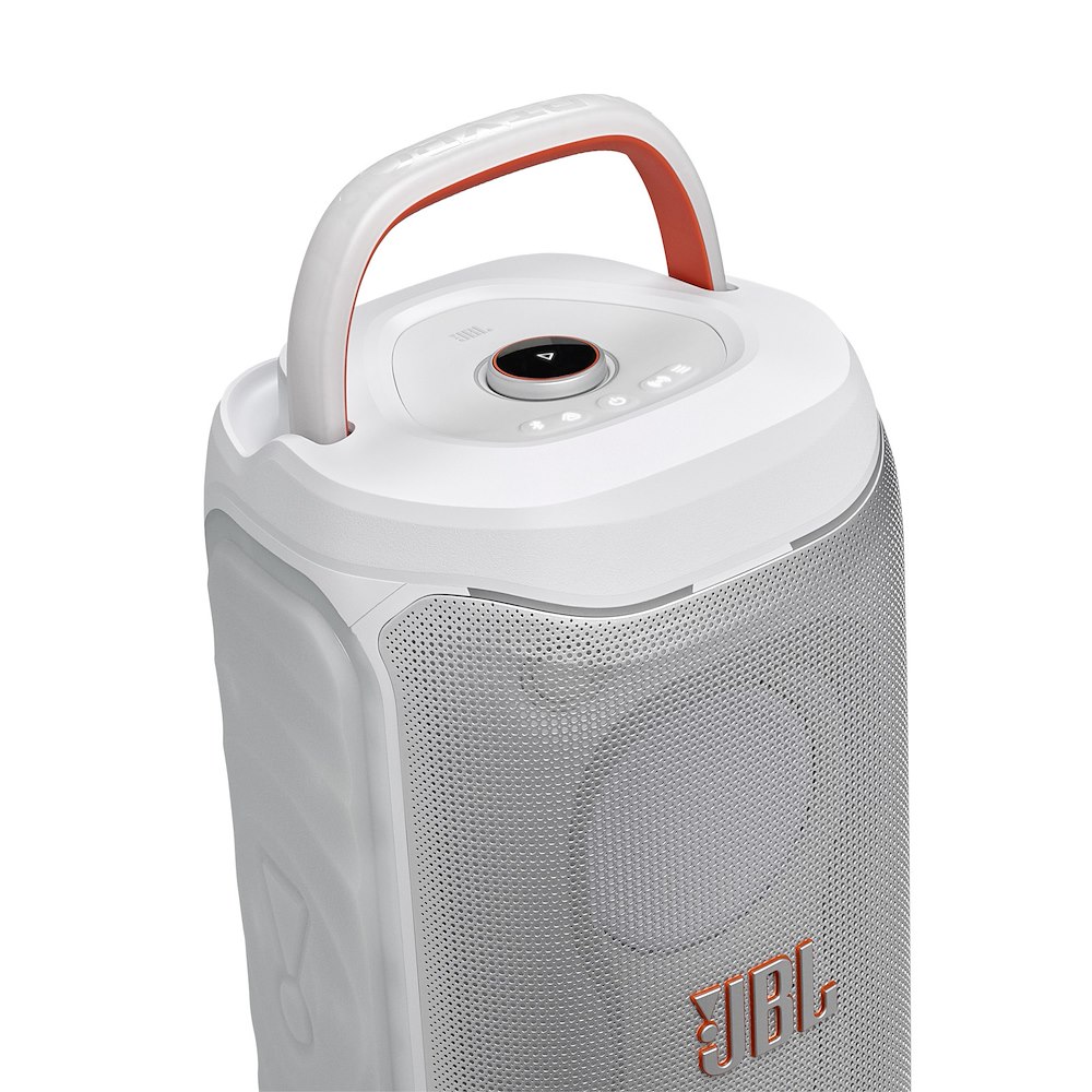 JBL JBLPB130WHTEP - Tragbarer Bluetooth Lautsprecher mit Licht