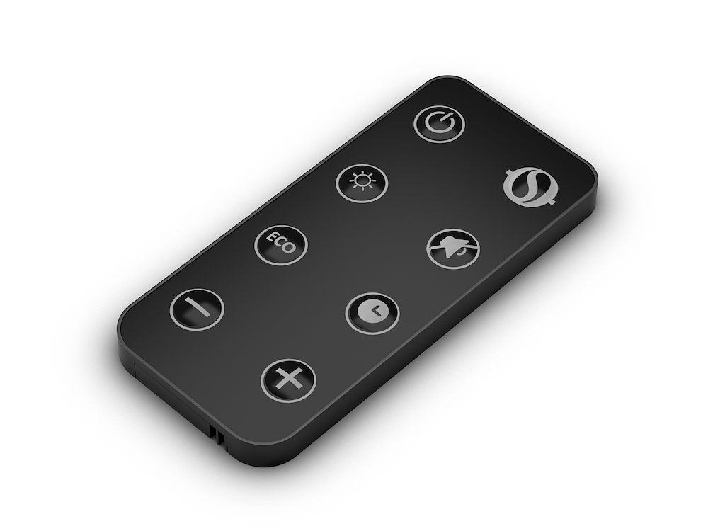 SPLENDID CALDOTEKNO - 2000W Badezimmer Heizgebläse in Schwarz