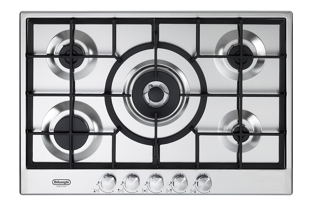 DE LONGHI HDG575PRO - De'Longhi HDG575PRO Gaskochfeld 75cm
