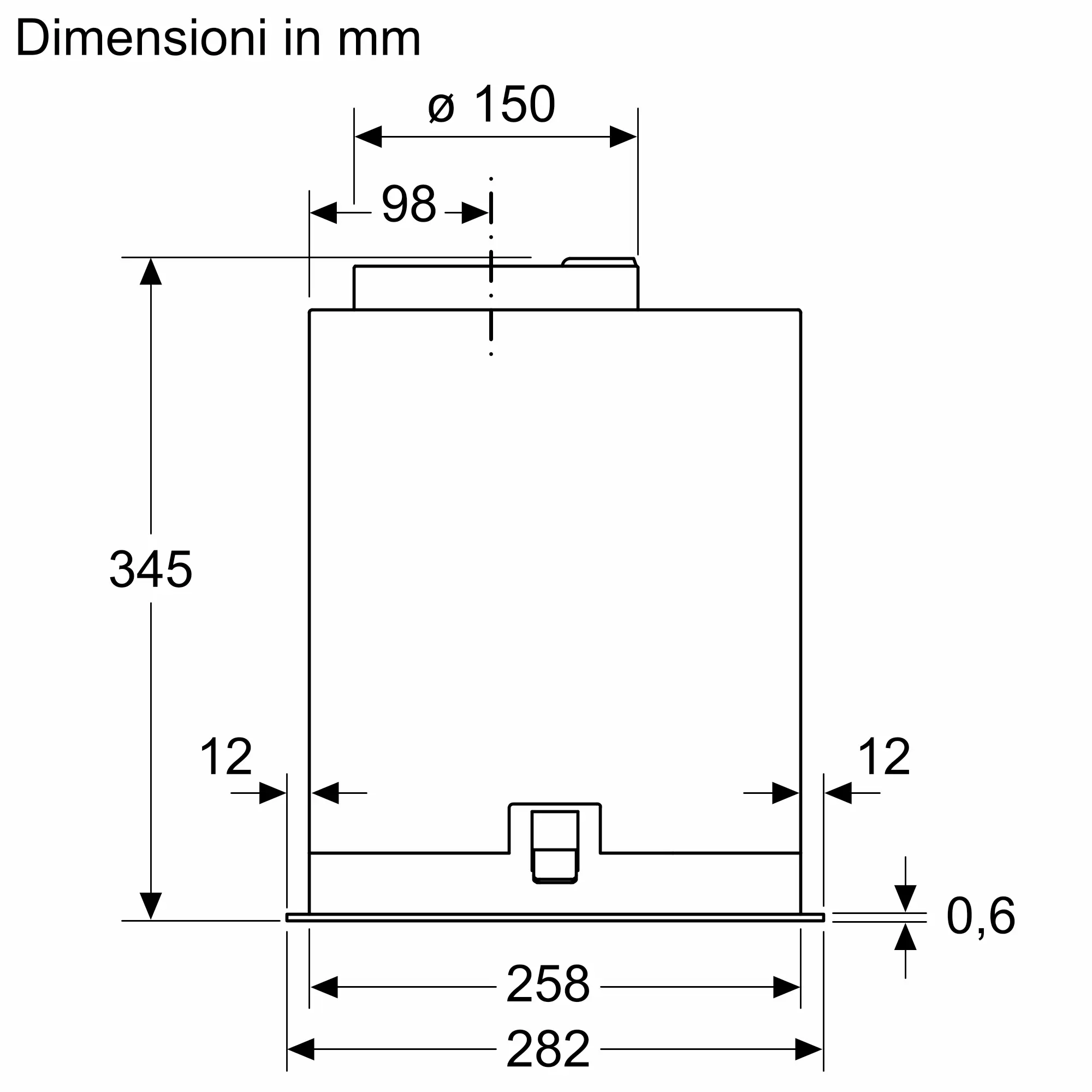 Bosch DLN56AC50 - Lüfterbaustein Dunstabzugshaube 52 cm