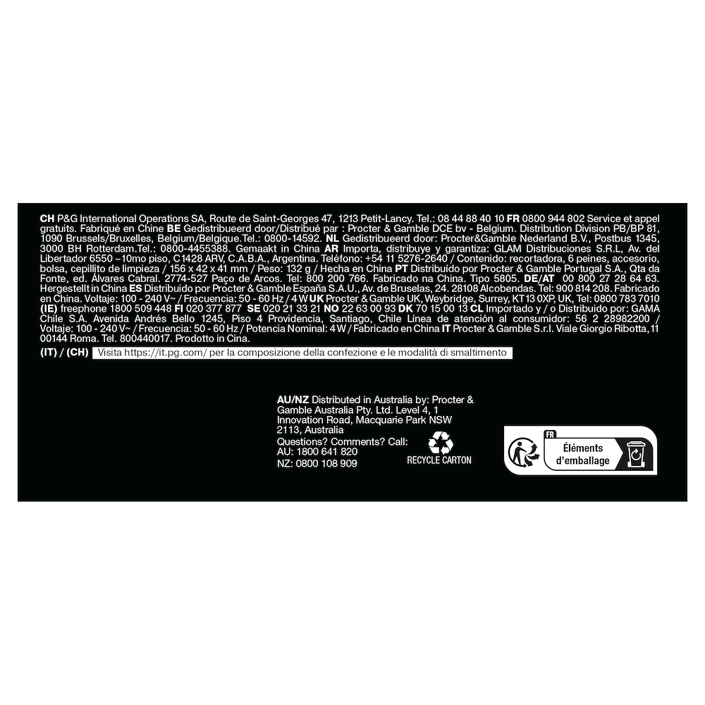 BRAUN AIO5540 - Braun All-in-One Trimmer 9in1 für Körperpflege