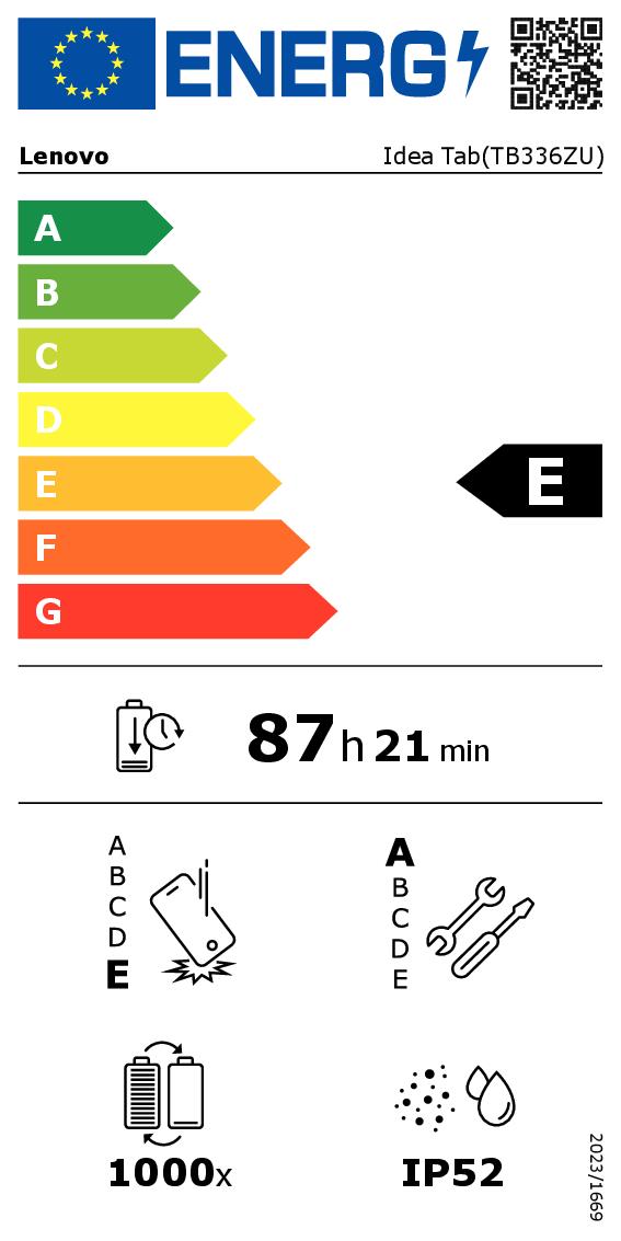 LENOVO TB336ZUPNZAFM0169SE - Tablet 11" 256GB 5G