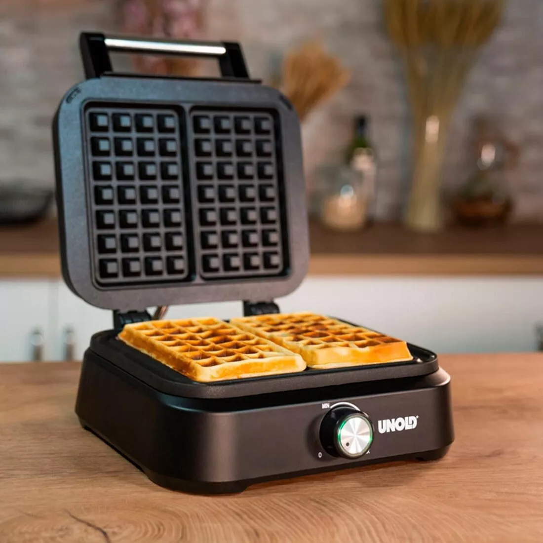 UNOLD 48275 - 48275 Doppel-Waffeleisen Brüssel