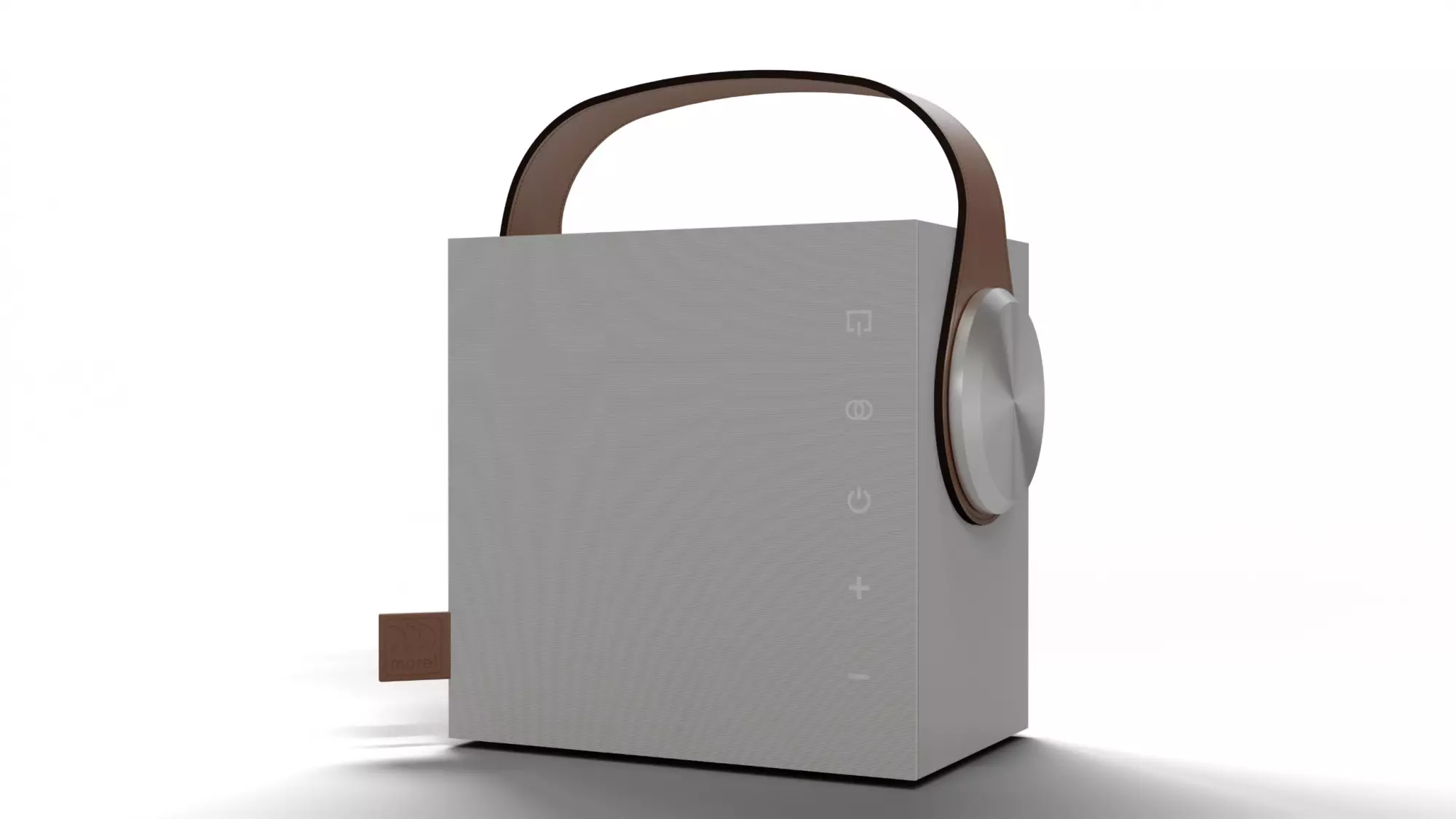 MOREL BEGGIE MINIMAL WHITE  BT 60 WATT (45W WOOFER + 15W TWEETER)
