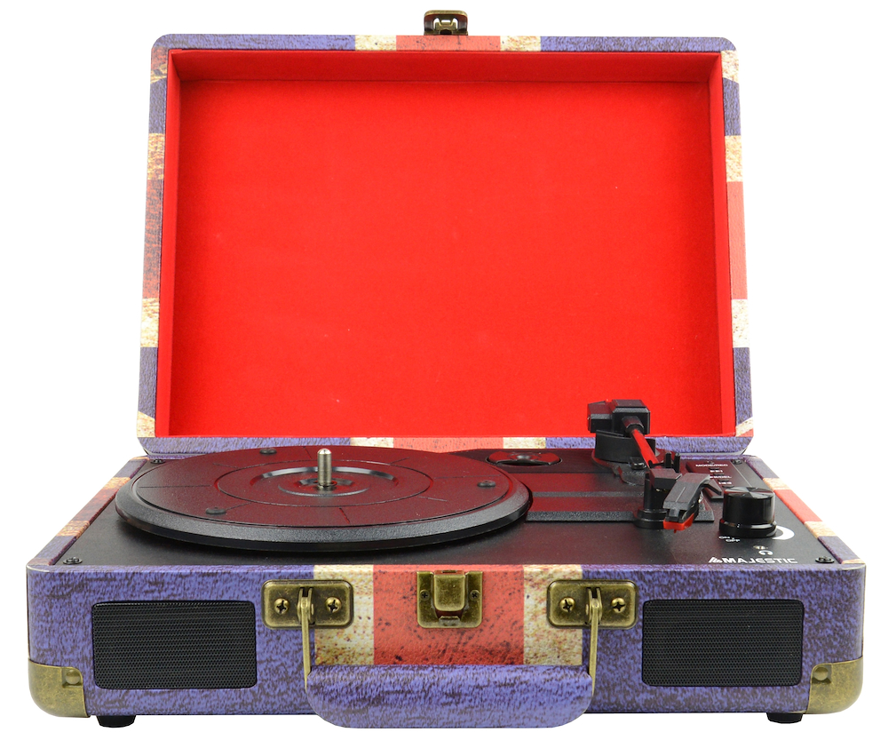 MAJESTIC TT43BTUSBSDAXUK - Majestic Vintage Bluetooth Plattenspieler