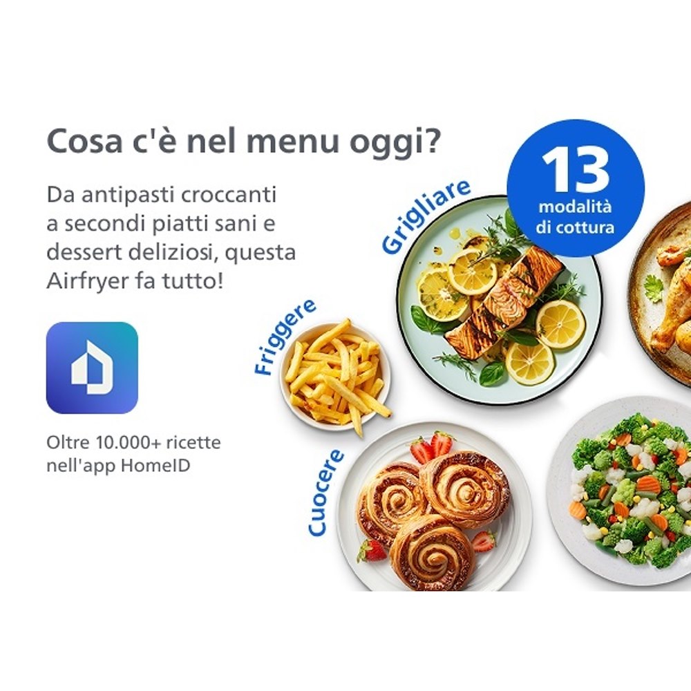 PHILIPS NA462 - Luftfritteuse mit 10L Kapazität