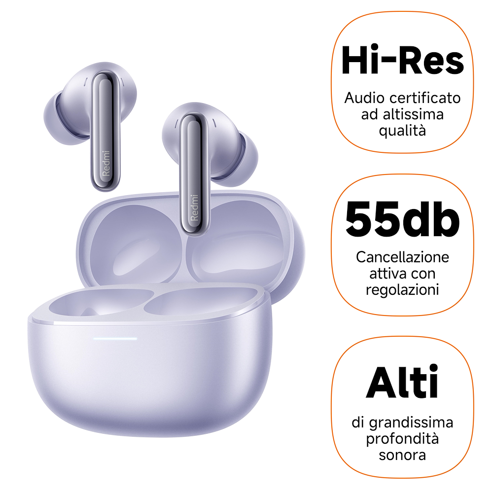 XIAOMI BHR9317GL - Xiaomi Redmi Buds 6 Pro Violett