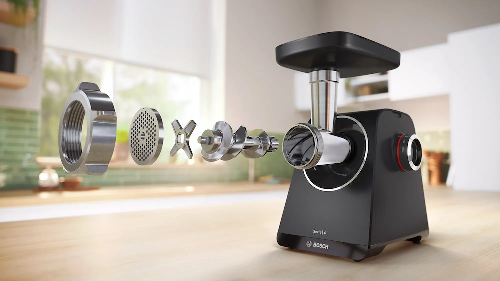 BOSCH MFWS450B - Fleischwolf MultiPower 1900W Schwarz