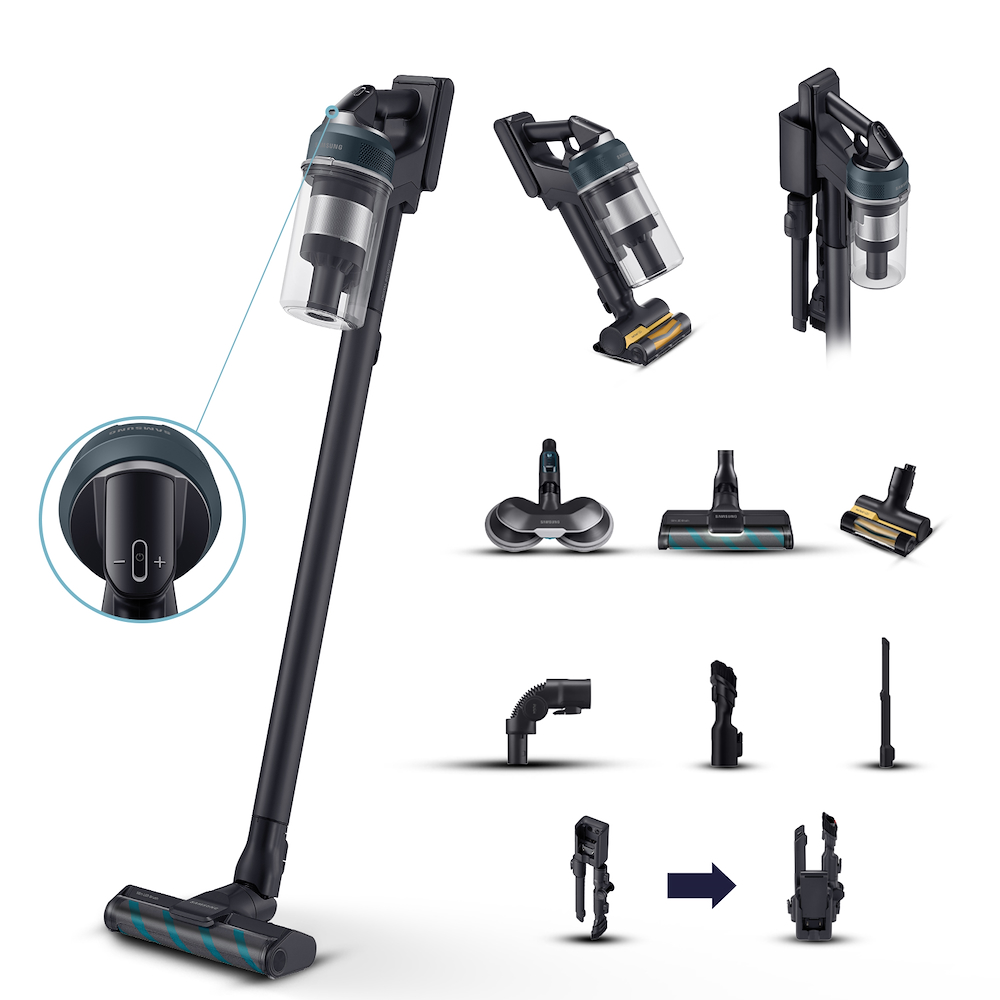 SAMSUNG VS20C852FTB - Samsung Jet 85 Premium Akku-Staubsauger Midnight Blue
