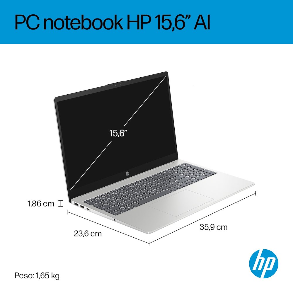 HP D8SR9EA - Laptop 15.6" FHD i7 16GB SSD