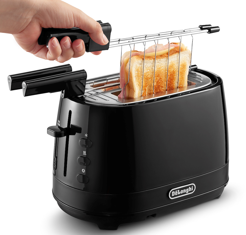 DE LONGHI CTLAP2203BK - De'Longhi 2-Scheiben-Toaster