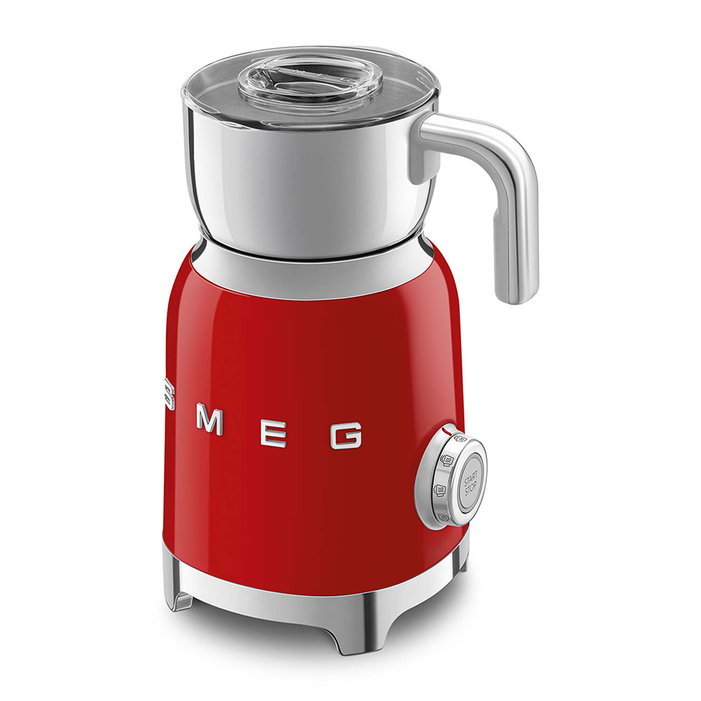 SMEG MFF11RDEU - Smeg 50's Style Milchaufschäumer rot