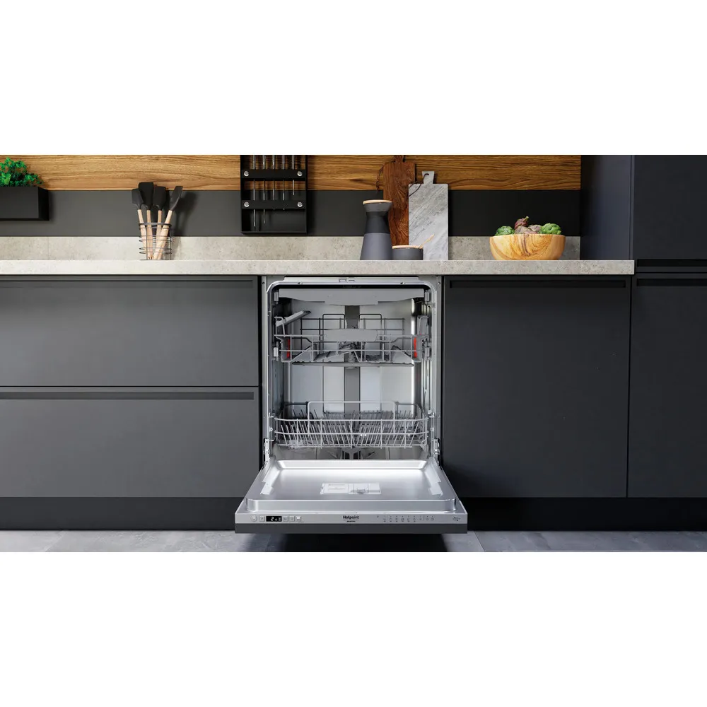 HOTPOINT-ARISTON HA4IFC14BS - Vollintegrierter Einbaugeschirrspüler 60 cm