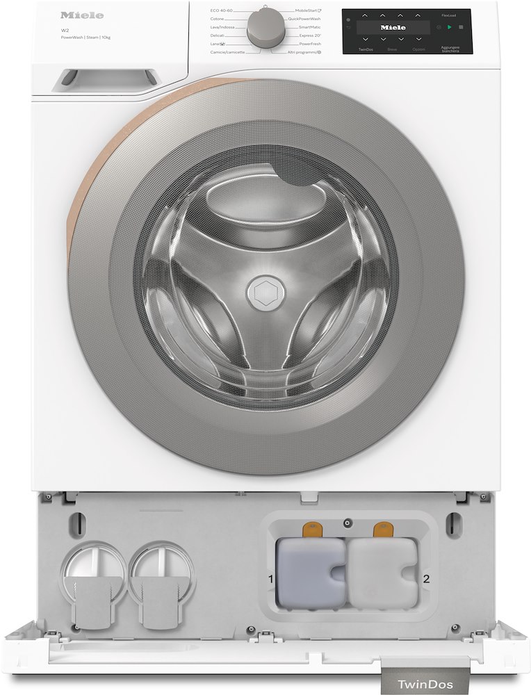 MIELE 13078730 - Waschmaschine 10 KG Platino