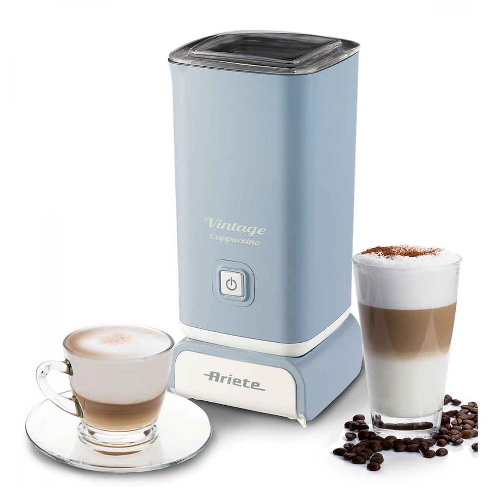 ARIETE 2878AZZURROVINTAGE - Milchaufschäumer multifunktional 500W 140ML