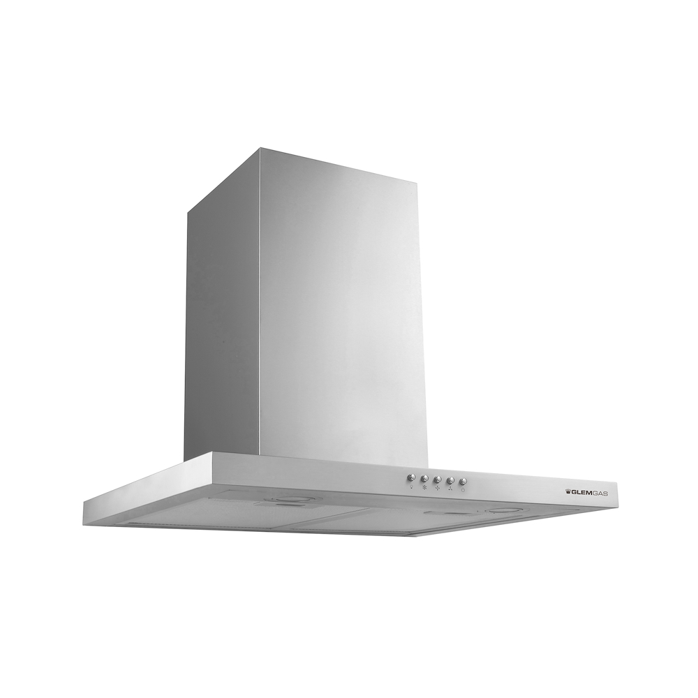 GLEM GAS GHB684IX - Wandhaube 60 cm Edelstahl 3 Stufen