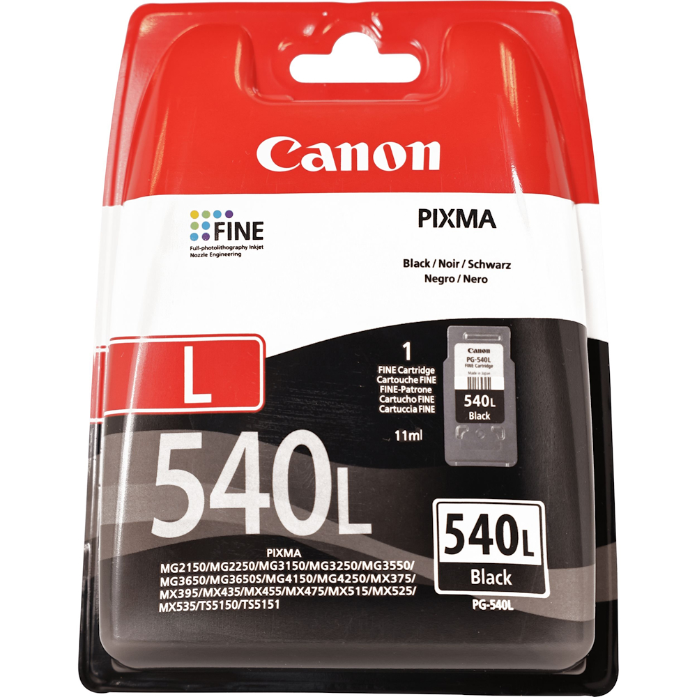 CANON 5224B001 - Tintenpatrone Schwarz PG-540L