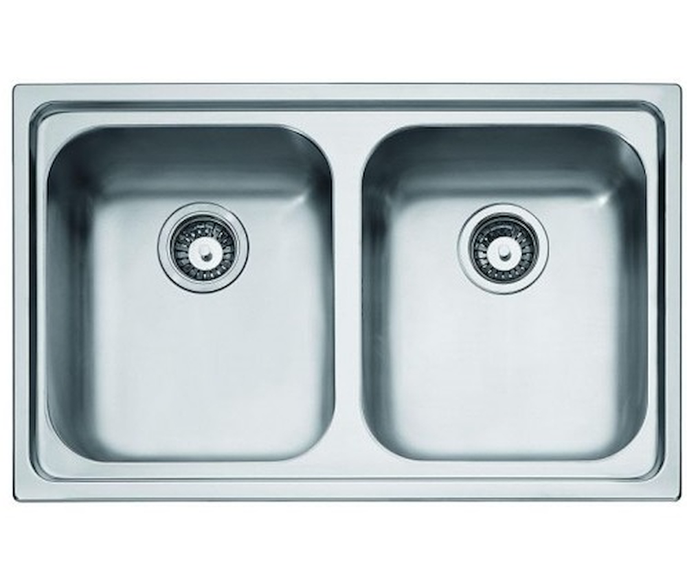 FRANKE RRX620NDC - 86CM Edelstahlspüle mit 2 Becken