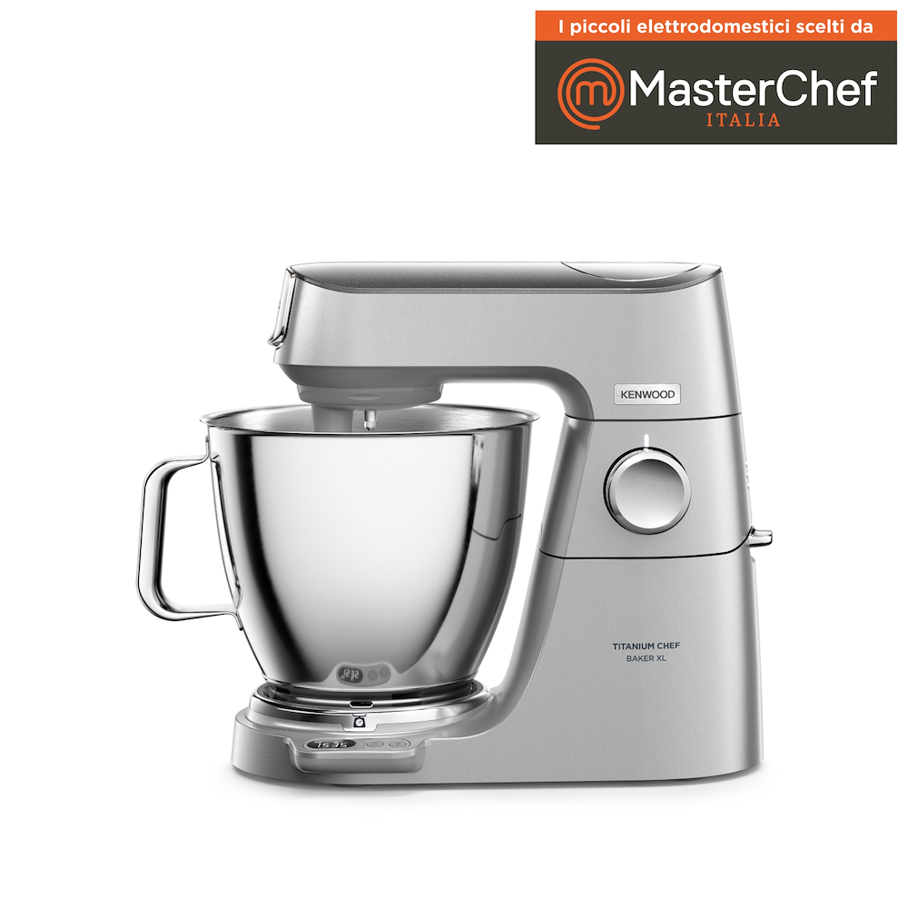 KENWOOD KVL85124SI - KVL85124SI 0595276 IMPASTATORE 1200W 7LT CIOT.INOX TITANIUM