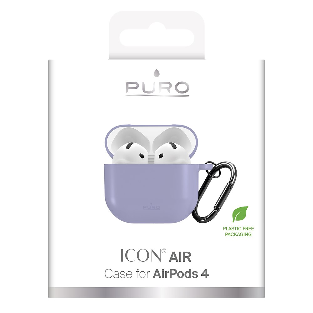 PURO PUAPC4ICONPINK17 - Icon Hülle Rosa für AirPods 4
