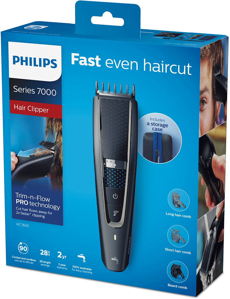 PHILIPS HC7650 - Haarschneider mit DualCut