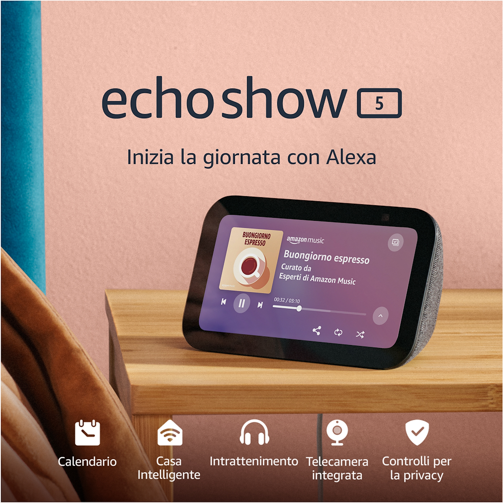ECHO ECHOSHOW53GENBLACK - Amazon Echo Show 5 (3. Gen) Schwarz
