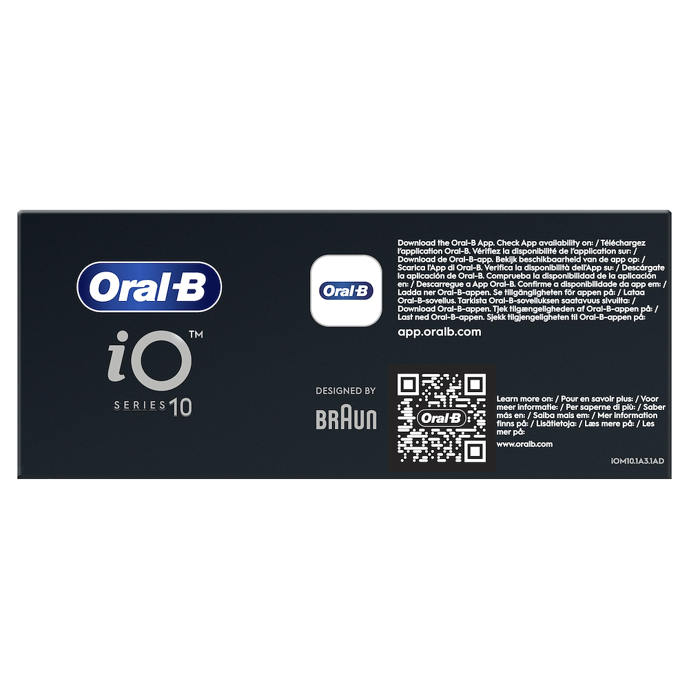 ORAL-B IO10WHITE - Oral-B iO Series 10 Elektrische Zahnbürste Weiß