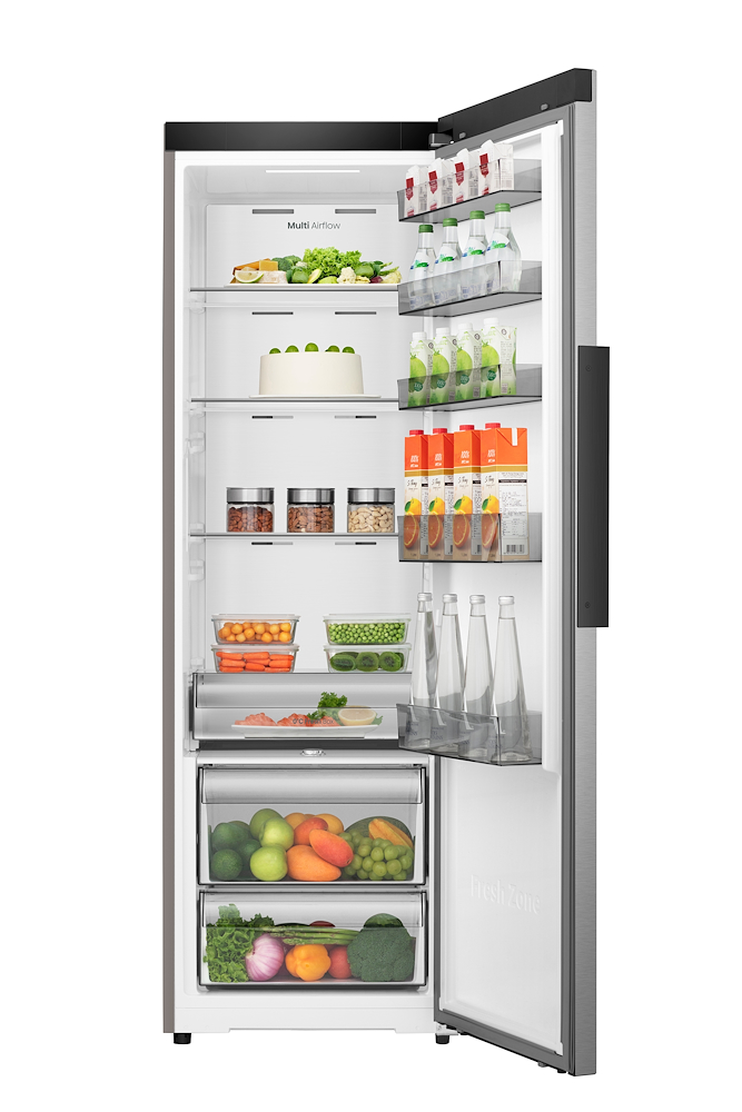 Hisense RL3K370SEIE - Freistehender Kühlschrank Edelstahl