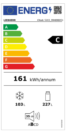 Liebherr CNSDC5203 - Kühl-Gefrierkombination NoFrost Silber