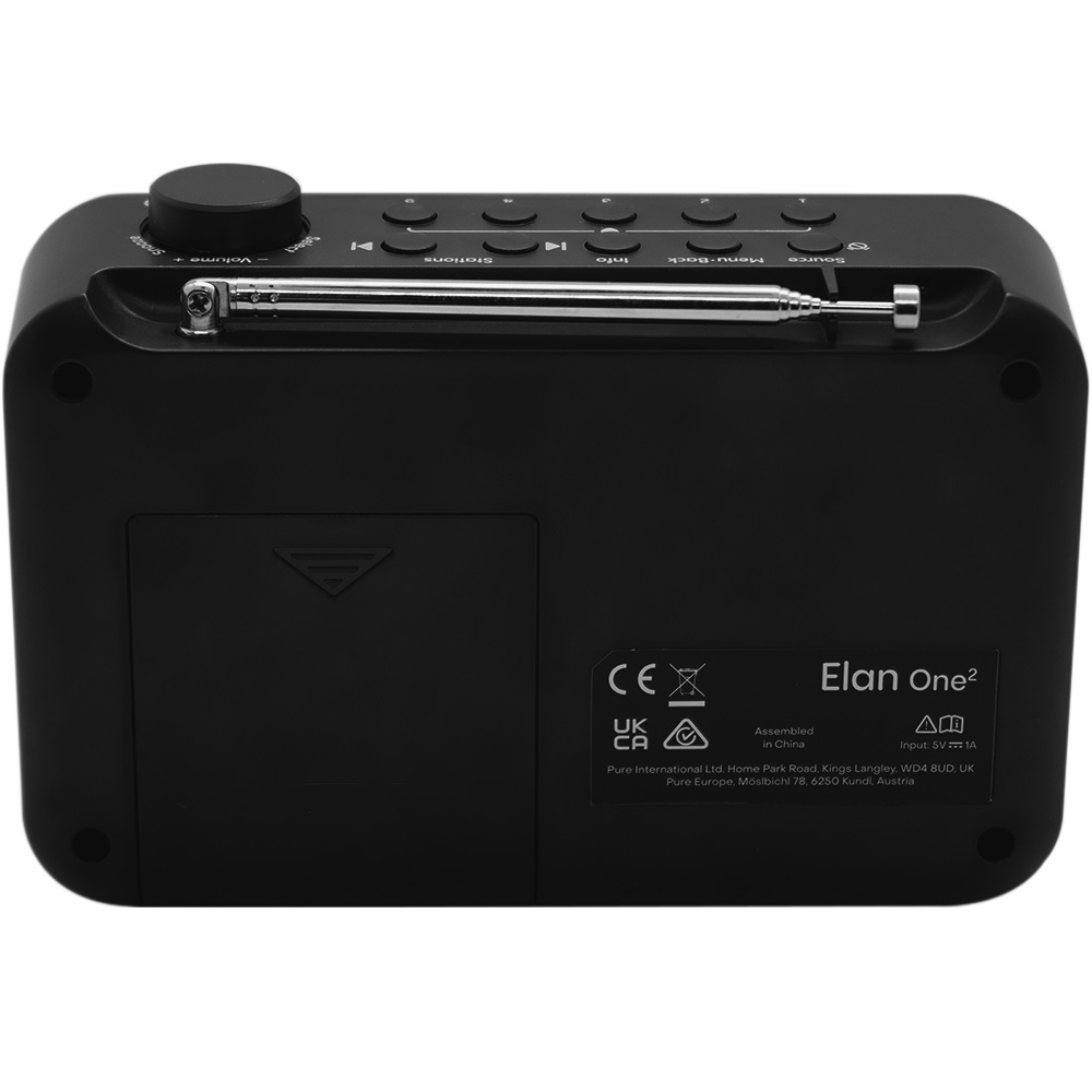 PURE 252517 - DAB+/FM Bluetooth Radio Elan ONE2