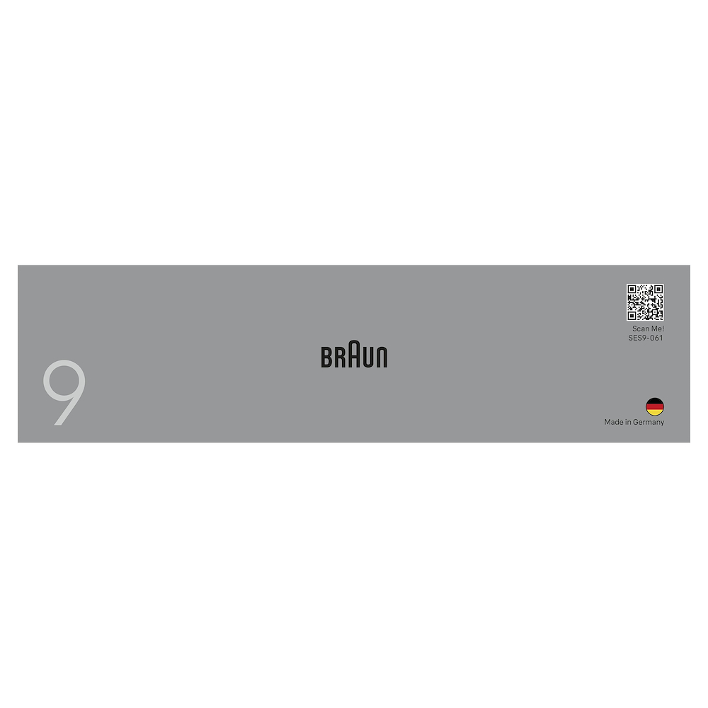 BRAUN SES9061 - Silk-épil 9 Damenepilator