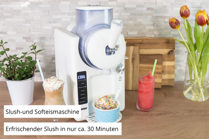 UNOLD 48950 Sofie 2in1 Slush- und Softeismaschine