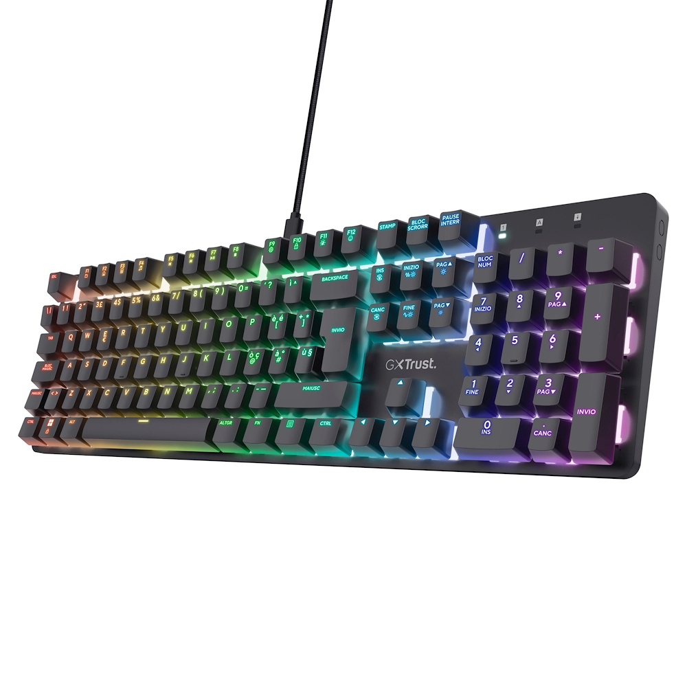 TRUST 25677 - Trust GXT 871 Mechanische Gaming Tastatur
