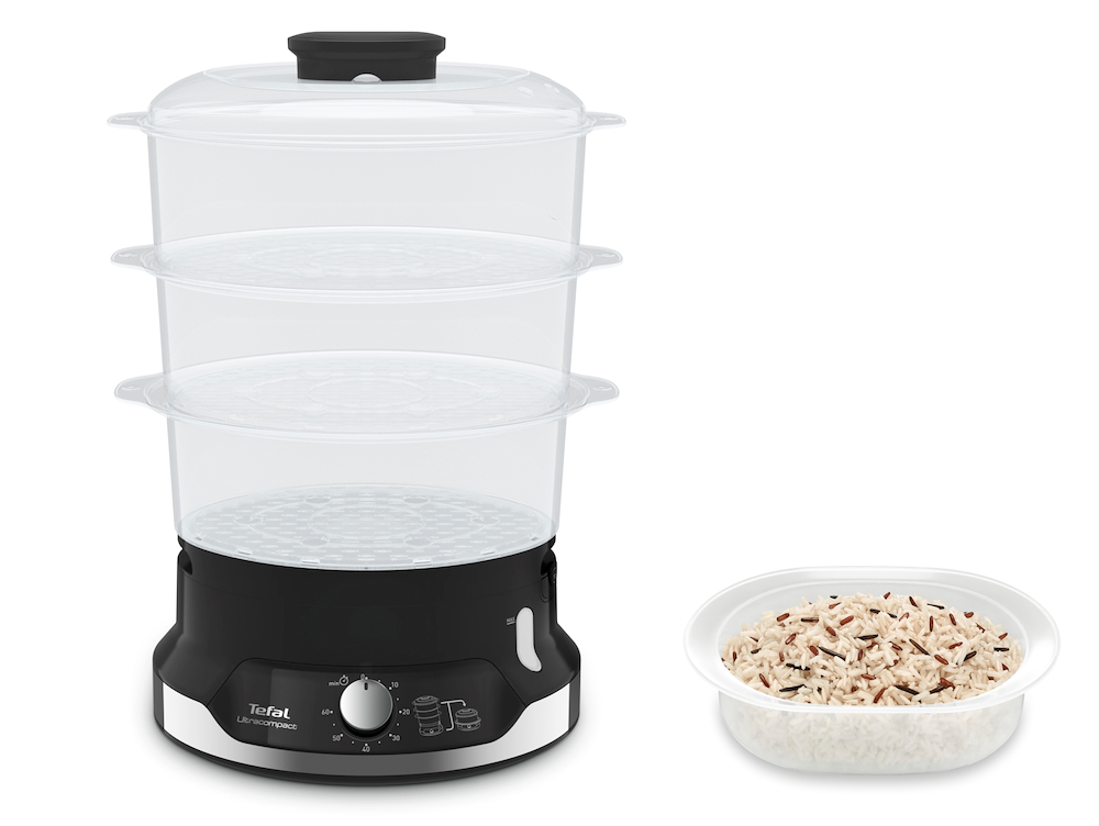 TEFAL VC2048 - Tefal UltraCompact Dampfgarer 800W