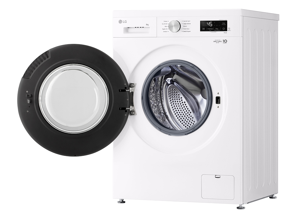 LG F4NX1009NWB - 9kg Smart-Waschmaschine mit Wi-Fi