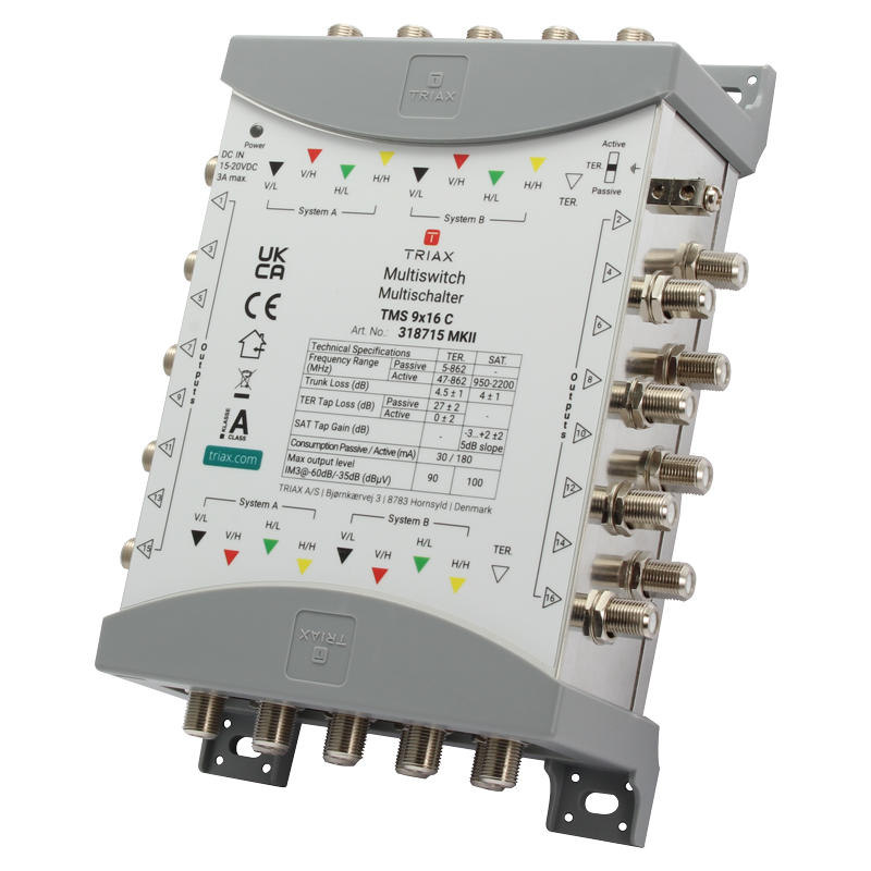 TRIAX TMS916SEP-EU - TMS916SEP-EU Einzelmultischalter