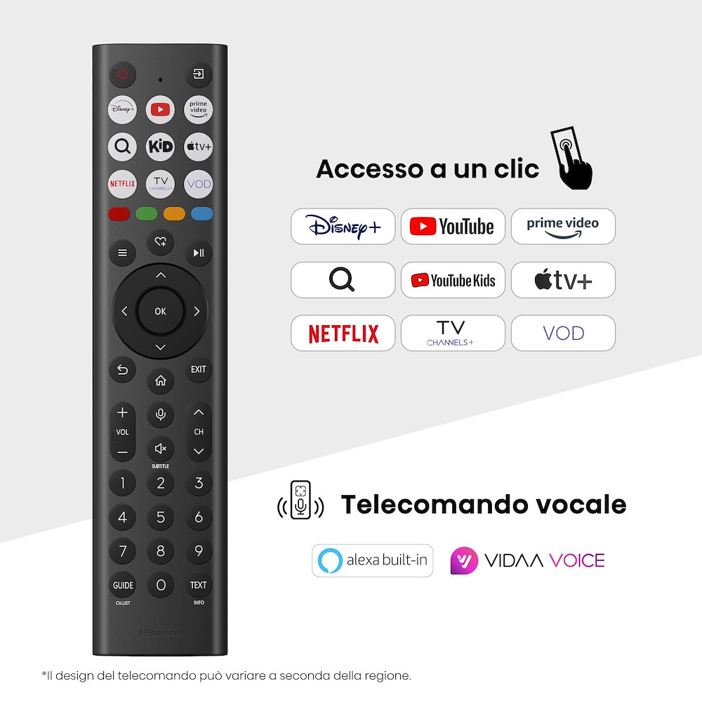 HISENSE 65A86Q - Smart TV OLED 65" 4K