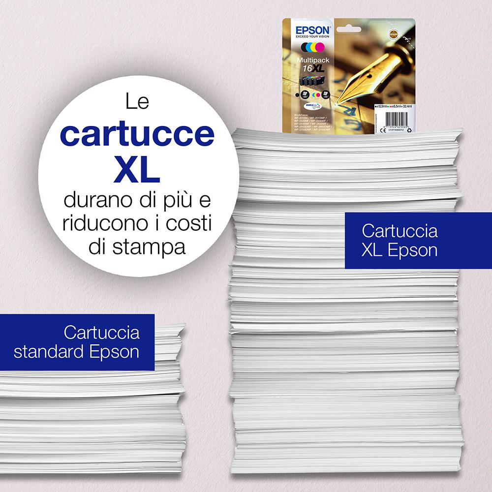 EPSON C13T16264022 - C13T16264022 0127528 CART.INK-JET PENNA E CRUCIVERBA 16 MULTIPACK T1626