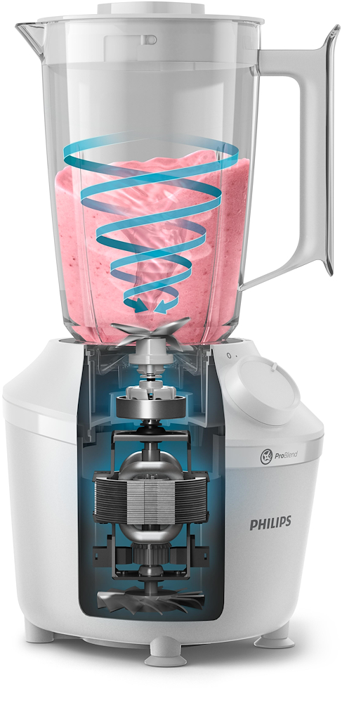 PHILIPS HR2041 - Philips Mixer 450W mit Eiszerkleinerer