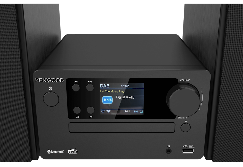 KENWOOD M725DABB - Micro Hi-Fi System mit Bluetooth und DAB+