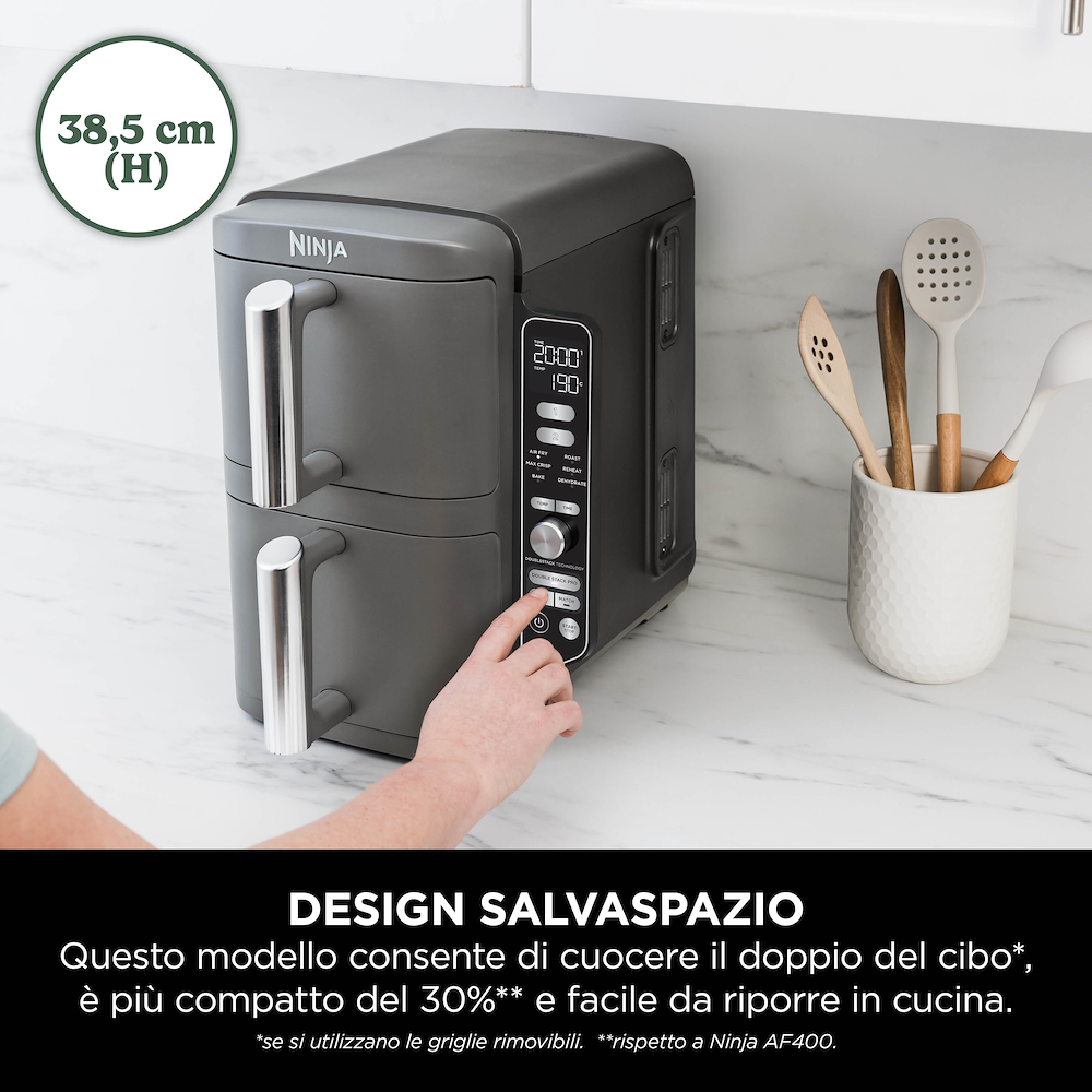 NINJA SL400EU - SL400EU Double Stack XL Heißluftfritteuse