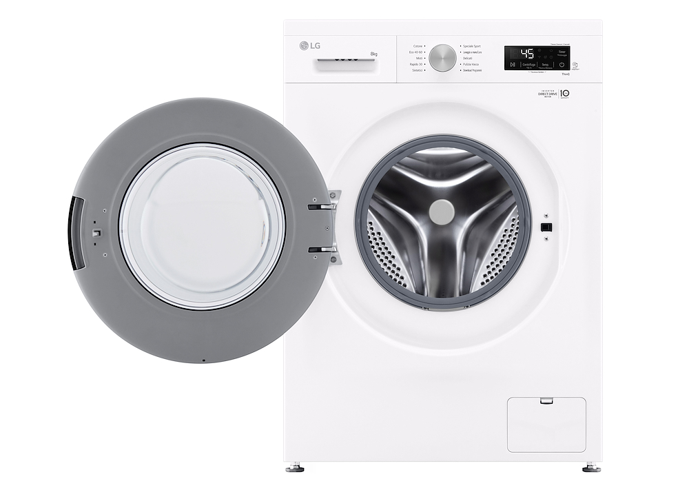 LG F4NX1008NWK - Smart Waschmaschine 8 kg A Klasse Wi-Fi