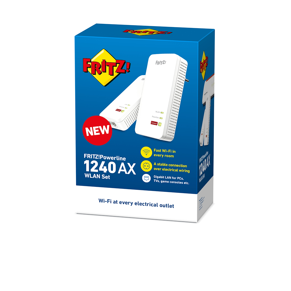 FRITZ! 20003038 - 1240 AX Powerline WLAN Set