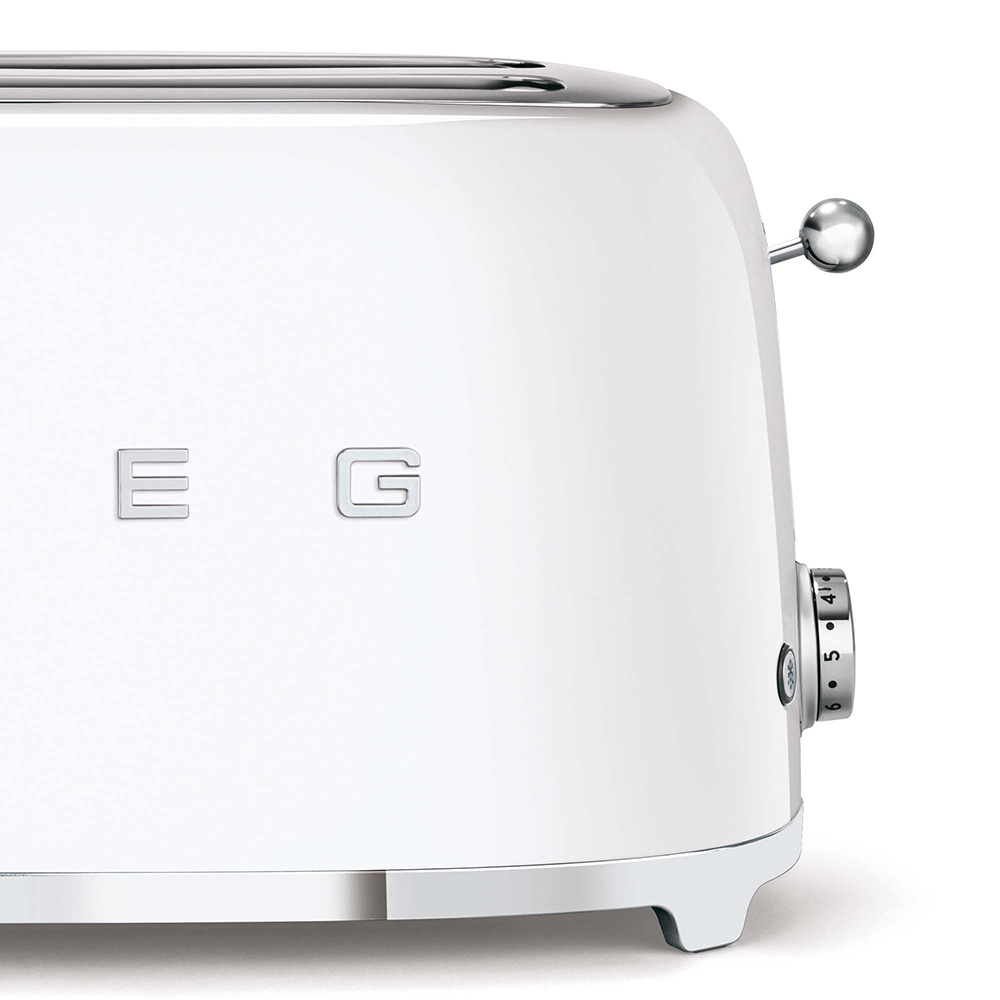 SMEG TSF02WHEU - Toaster im 50er Jahre Stil Weiß
