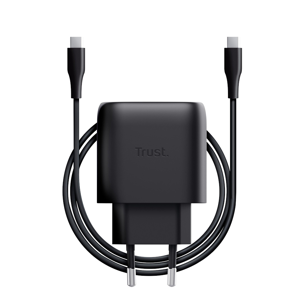 TRUST 25521 - Trust Maxo 45W USB-C Ladegerät in Schwarz